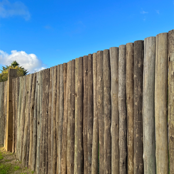 Postes de madera tratados con CCA